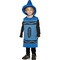 The Costume Center Blue and Black Crayola Toddler Halloween Costume